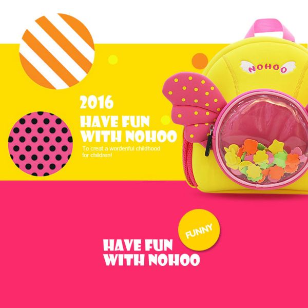Cute Toddler Backpacks Water Resistant For Children Angel Design