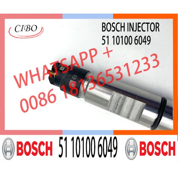 High Quality China Made New 0445120044 1kd diesel fuel injector 0 445 120 044 for OE 51 10100 6049 D 2876 LF12 Diesel En
