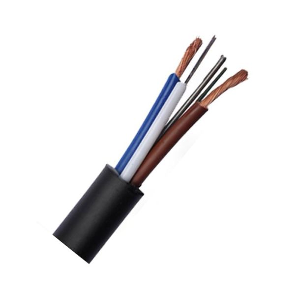 Single Mode OPLC Hybrid Fiber Power Cable 1-12 Cores Underground Optical Cable