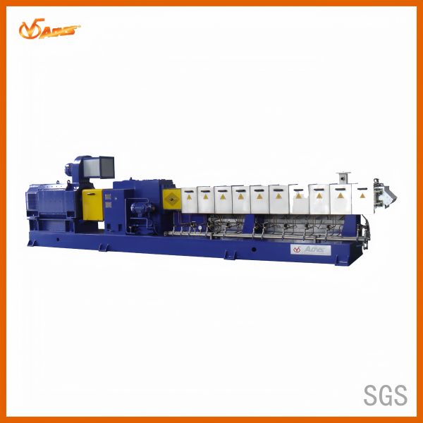 PET+30% Carbon Black 77mm Screw Extruder Machine with 600kg/h Output for High Efficiency Processing