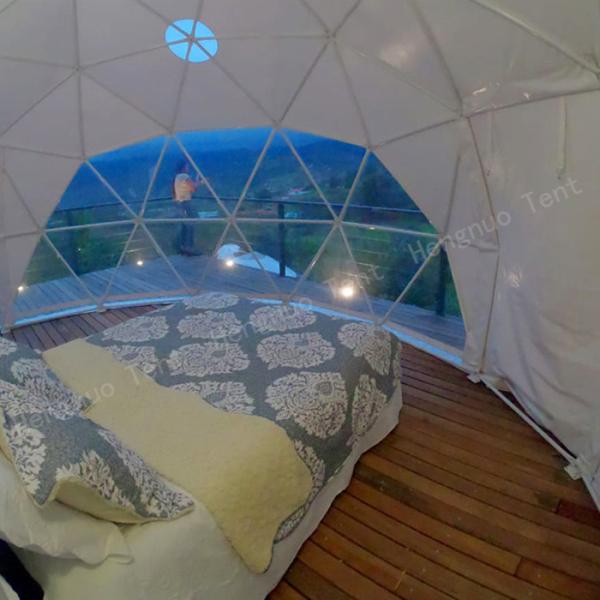 Five Star Geodesic Dome Tent Outdoor Glamping Igloo House Winter Domo Hotel Resort