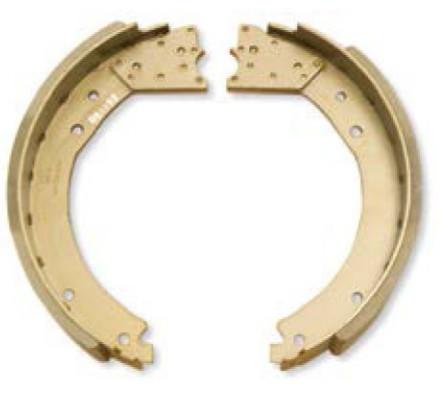 IATF16949 12.25*2.5 Inch Electric Trailer Brake Shoes For Torsion Trailer Axles