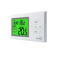Riseem ABS chambre câblée maison chaudière programmable thermostat 50Hz contrôle de température CVC