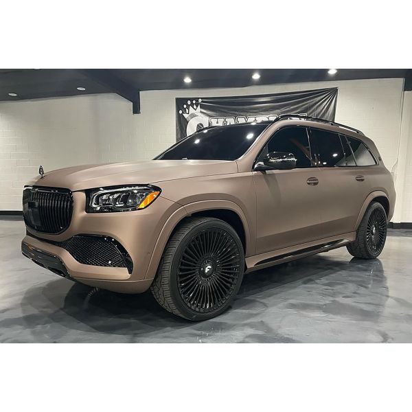 Gross Black Forgiato Trimestre Forged Wheels For Rolls Royce Range Rover Mercedes Benz S Class