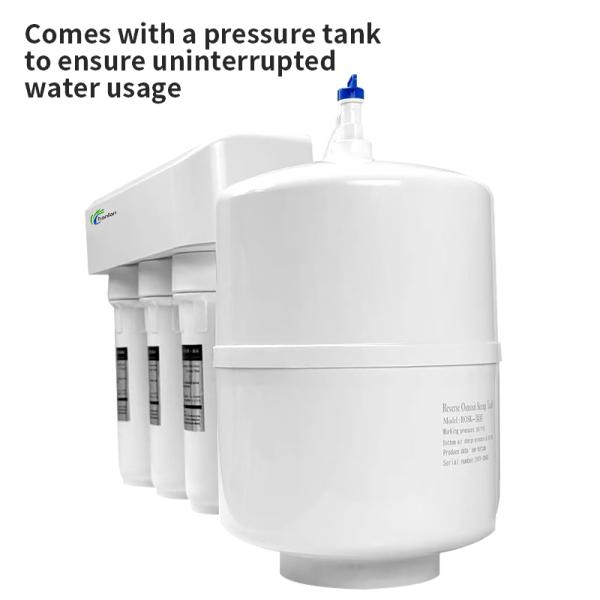 5 Stage Reverse Osmosis Water Purifier Countertop Tap Drinking Water Filter System
