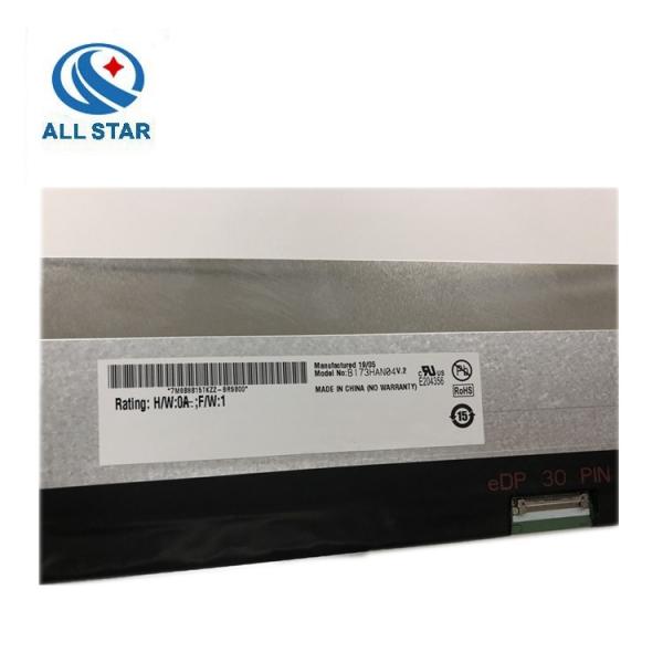 17.3 Inch High Color Gamut LCD Screen B173HAN04.0 144HZ ASUS FX705 GL704GM IPS EDP 40pin