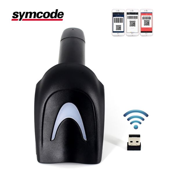 Portable Android RS232 Barcode Scanner / 2D QR Scanner Ultra Long Battery Life