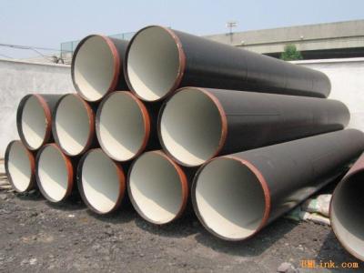 Welded Spiral Pipes with Akzo Nobel 278 Epoxy Resin Coating as pilling pipes under sea