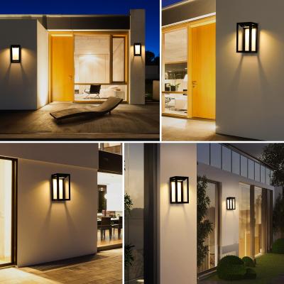 High Bright Outdoor Solar Wall Light IP68 Warm White Cold White For Garden Wall