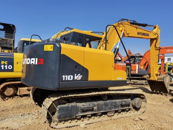 Used Excavator Hyundai 110 11TON Crawler Excavator Good Condition Original Hydraulic Pump
