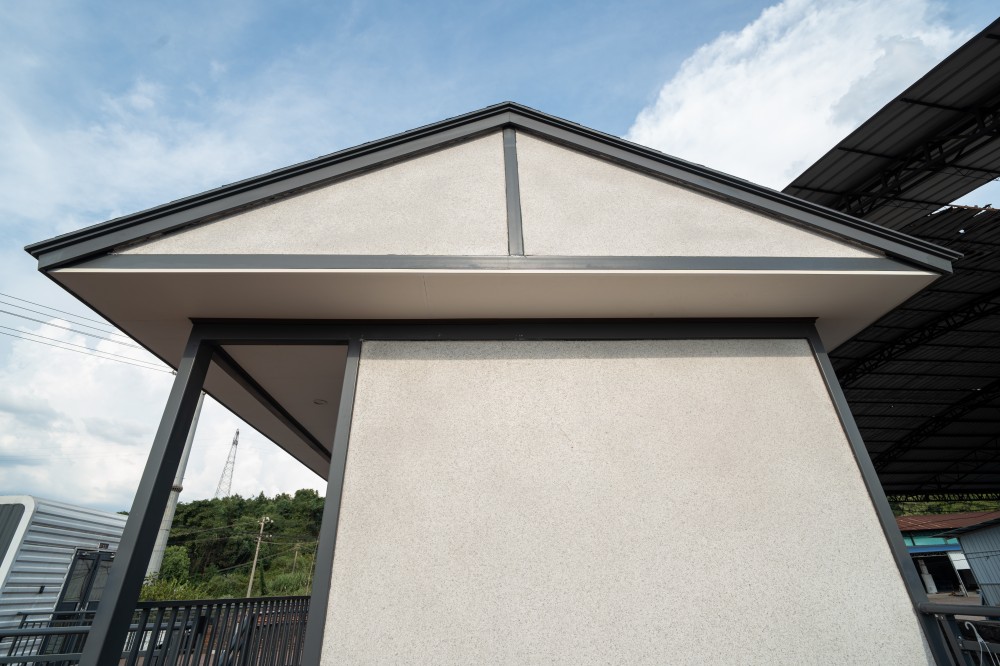 Yoncheng Quality Choice Lightweight Innovative Prefab Modular Triangular Wooden Steel Structure House Modern Design Customizable