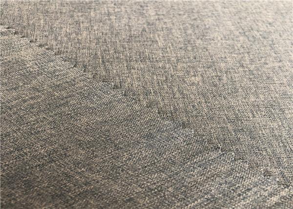 2/2 Twill Weft Stretch Blue Outdoor Fabric Coated Waterproof Fabric For Winter Jacket