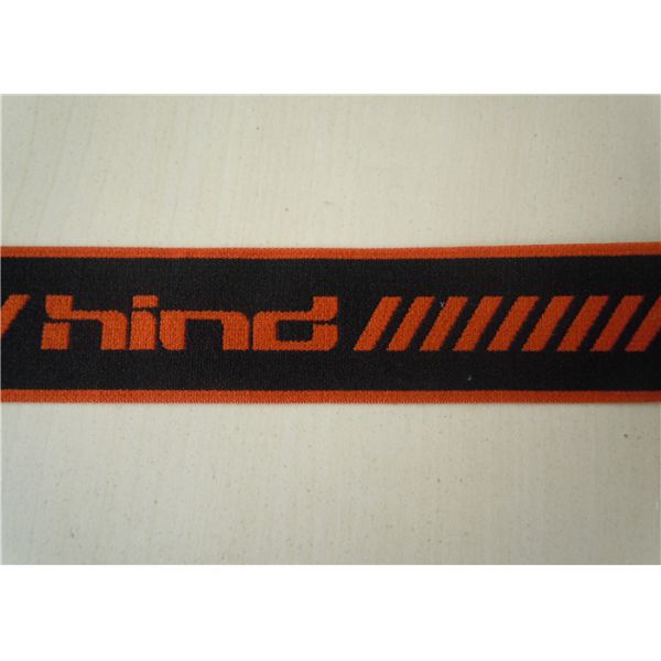 Эластичный Webbing нейлона жаккарда связывает 38Mm, таможня напечатанный Webbing