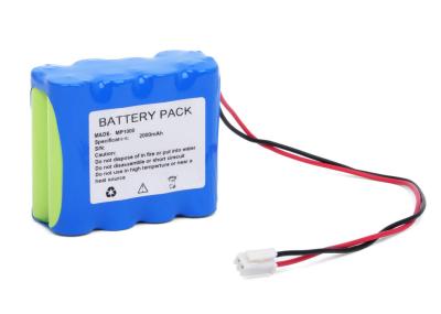 2000mAh NI-MH Syringe Pump 9.6 Volt Rechargeable Battery Pack For DAIWHA MP-1000
