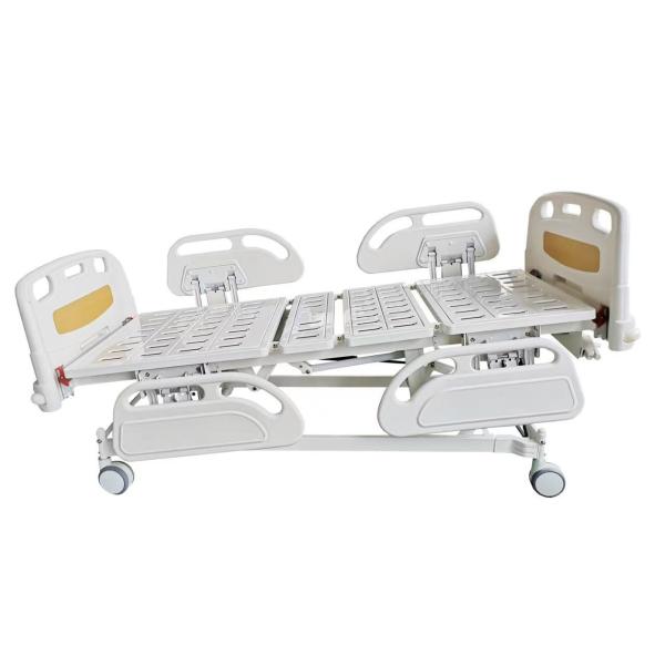 Dois brancos ajustáveis de nutrição elétricos da cama da função para o hospital