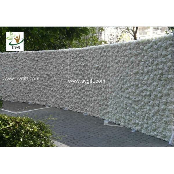 UVG how to make a flower wall for dream wedding backdrops decoration CHR1136