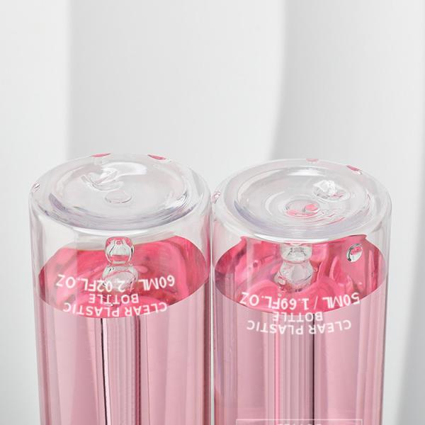 garrafa plástica da loção do soro da composição de 30ml 40ml 50ml 60ml para o empacotamento cosmético