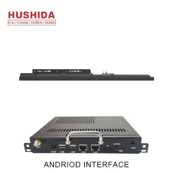 HUSHIDA 98 inch Multi-Media 10 Points Infrared 1080p Movable Touch Screen All-In-One Full HD Flat Panel