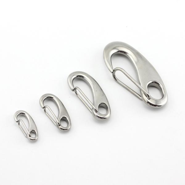 Egg Shape Stainless Steel Spring Snap Hook Boat Accessories Rigging Hardware