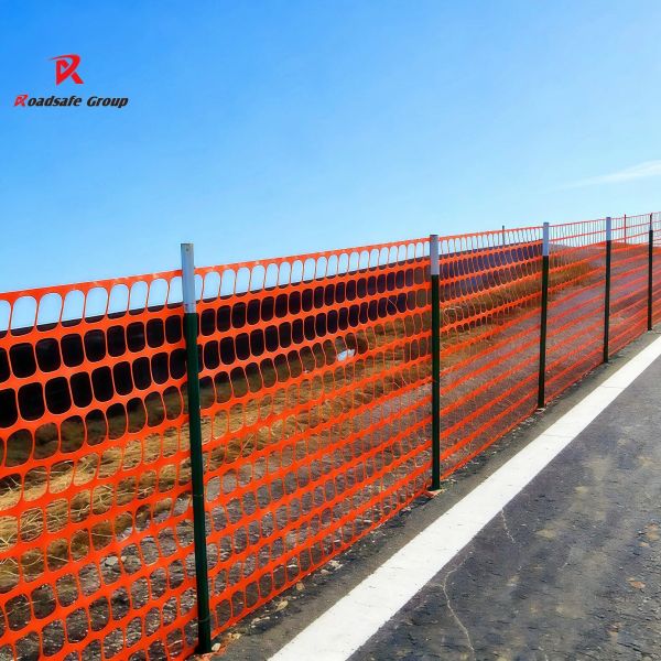 HDPE 1m X 30m 45m 50m Roll High Strength Orange Barrier Mesh Safety Fencing plastic mesh for fence construction