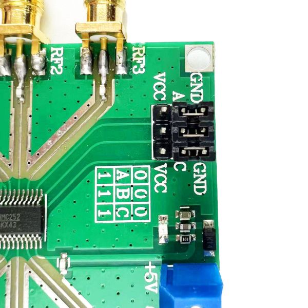 ПКБ сборка платы для контроллера двигателя HMC252 DC-3GHz RF неконкурентный SP6T ключ RF ключ CATV/DBS MMDS для 3V-5
