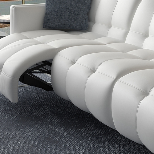 BN Italian-Style Chair Sofa Bed Electric Function Leather Sofa Modern Living Room Space Capsule Recliner Functional Sofa
