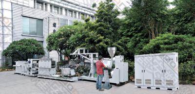 Máquina da extrusora de único parafuso, máquina da extrusão da folha dos Pp com sistema de controlo do PLC