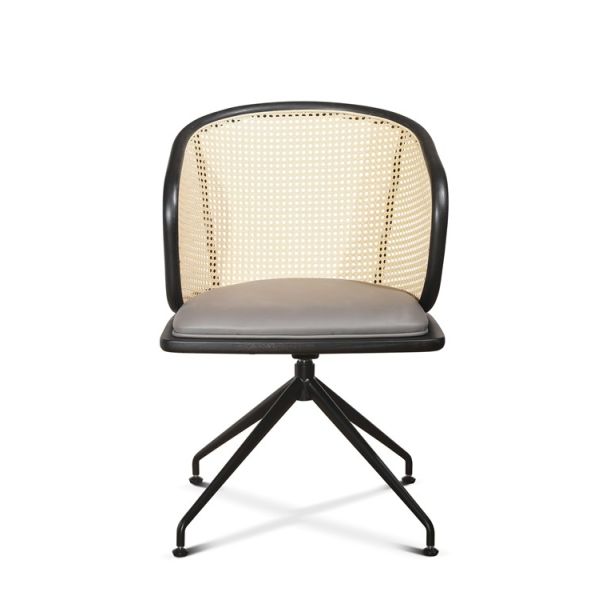 Executive Office Guest Rattan Office Chairs PU Upholstery 70cm Adjustable 10.5 Kg
