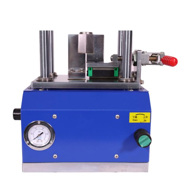 Máquina de vedação pneumática de baterias para 18650 21700 26650 32650 32700 Célula cilíndrica