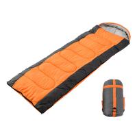 Sacs de couchage pour camping à 1 personne Sacs de couchage pour sac à dos orange rectangulaire
