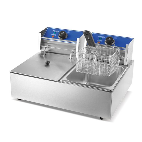 Electric Fryer Commercial Cooking Equipment Counter Top Electric Deep Fryer