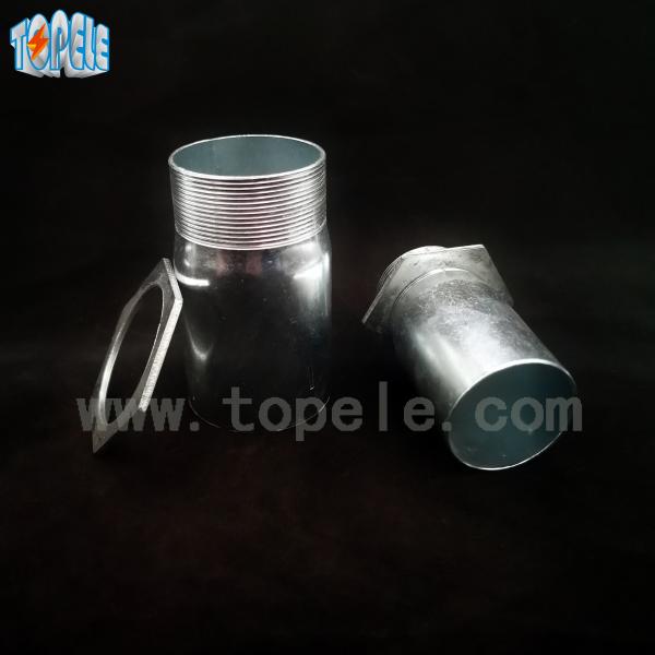 BSCC EMT Conduit Conector Rigid Conduit Fittings Steel / Zinc Plated Material