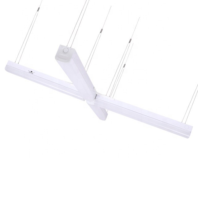 Dimmer Support 5- 2ft 4ft 8ft 46W 38W 30W LED Linear Strip Light Fixtures for Office