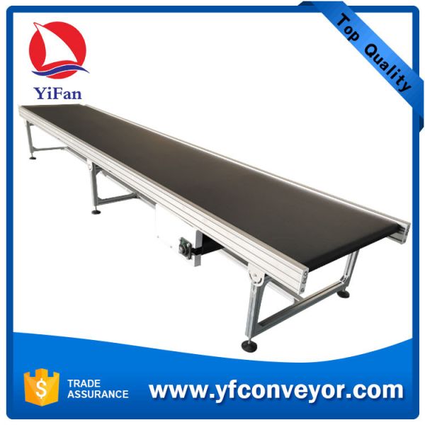 Flat Belt Conveyor with Aluminum Frame