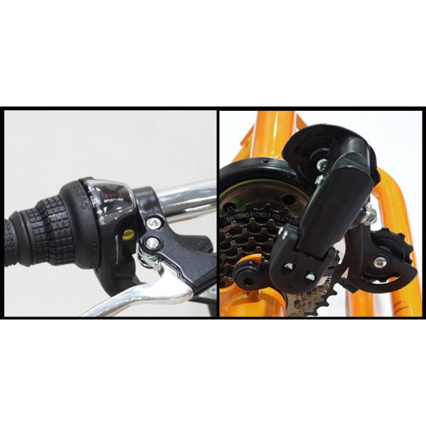 Высокая грузоподъемность 150 кг Педальный трехколесный велосипед 24 дюйма 7-скоростной многофункциональный трехколесный велосипед для взрослых