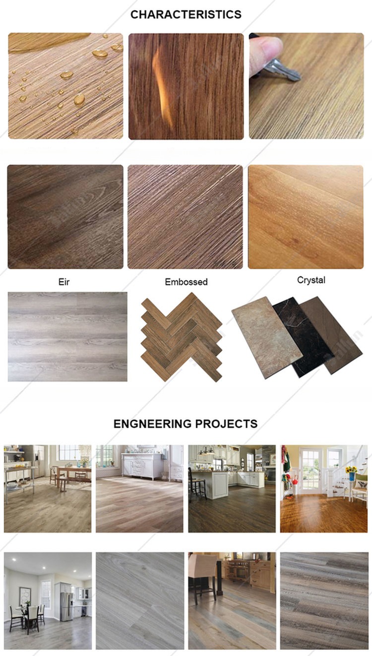 Современный дизайн виниловых плиток для деревянных дубовых полов водонепроницаемые и износостойкие