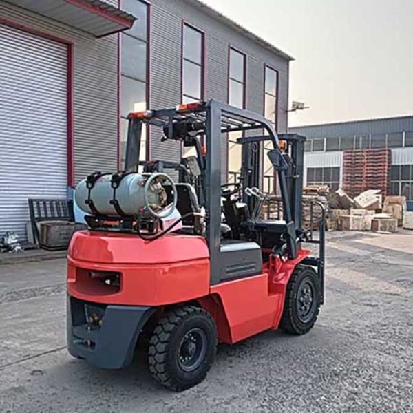 Chinese Engine LPG Counterbalance Forklift GQ-4Y Counter Balance Fork Truck