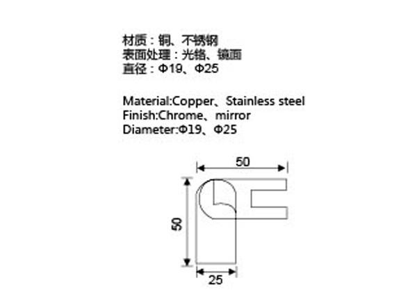 Durable Strong Glass Door Fitting Light Weight Fashion Design Long Lifespan