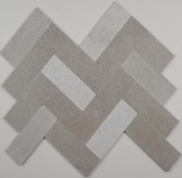 Natural Stone Self Adhesive Mosaic Tiles 300x300mm