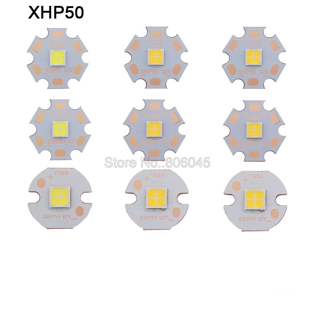 Белизна излучателя СИД КРИ КРИ XHP50 XHP70 XHP70.2 6V 12V теплая