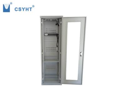 IP20 Indoor FTTH Splitter Cabinet 1 PDU Inside With Front Transparent Door
