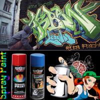 Revestimento seco rápido de Art Colorful Spray Paint Liquid dos grafittis 400ml