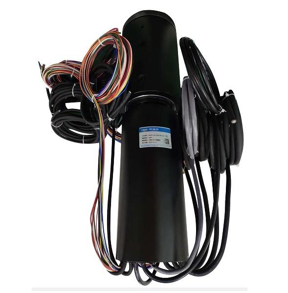 No Noise Integrated Conductive Slip Ring IP54-IP65 RoHS Compliant