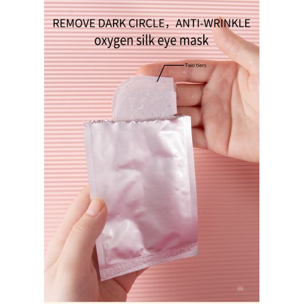 Шелк под гелем глаза прокладывает коллаген косметик Eyecare под заплатами глаза