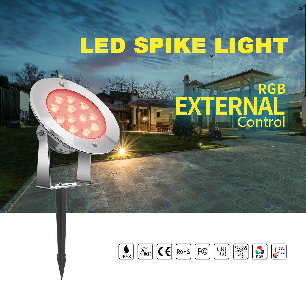 Управление 400ma света 9W шипа СИД 380LM SMD3535 RGB внешнее