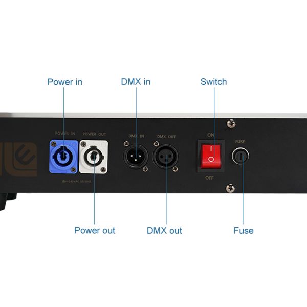 Адвокатура пива 10*40W RGBW 4IN1 привела светлый двигая свет KTV головы