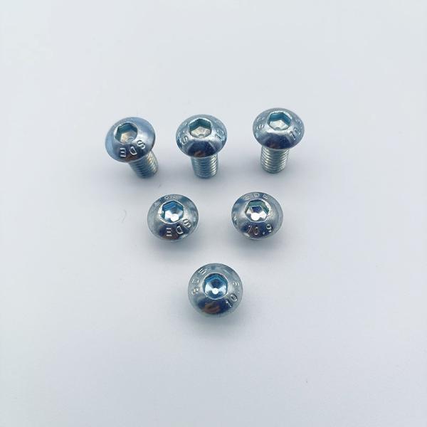 Grade 8.8 Carbon Steel Blue White Zinc Hex Socket Pan Head Screws