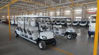 8 plazas Golf Carro de caza 30 KM/H Batería operada Golf Buggy eléctrico Impresión de logotipo personalizado
