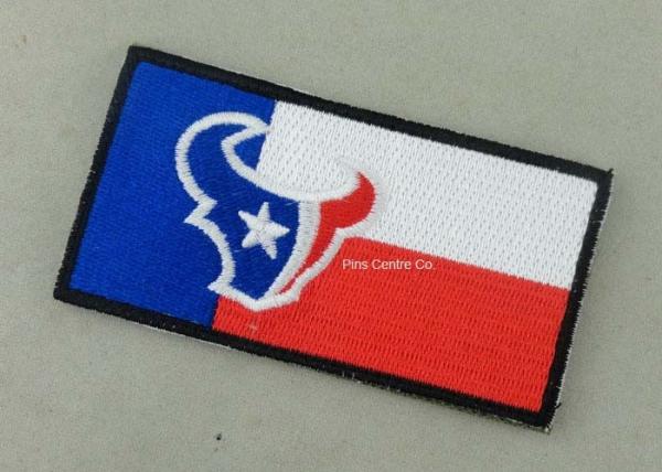 Heat Cut Custom Embroidery Patches with Hot Melt Adhesive 8 - 100 mm Size