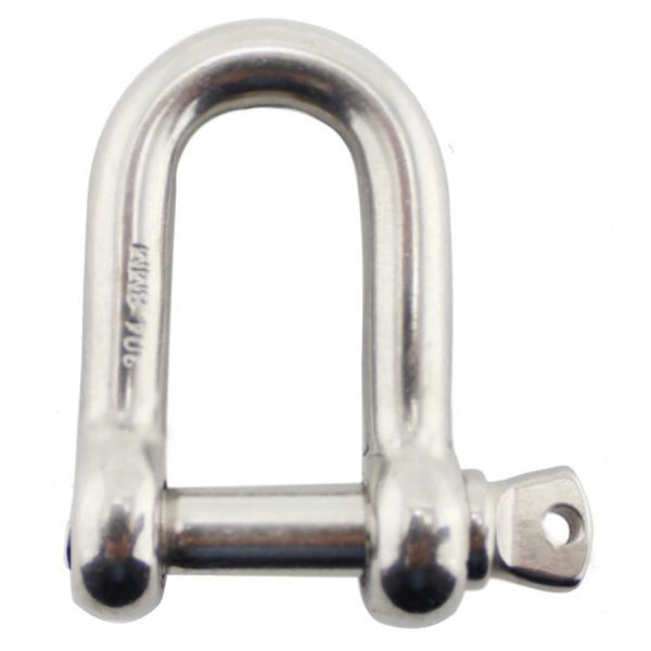 Japanese Style Stainless Steel D Shackle Construction Industrial Marine Shackles